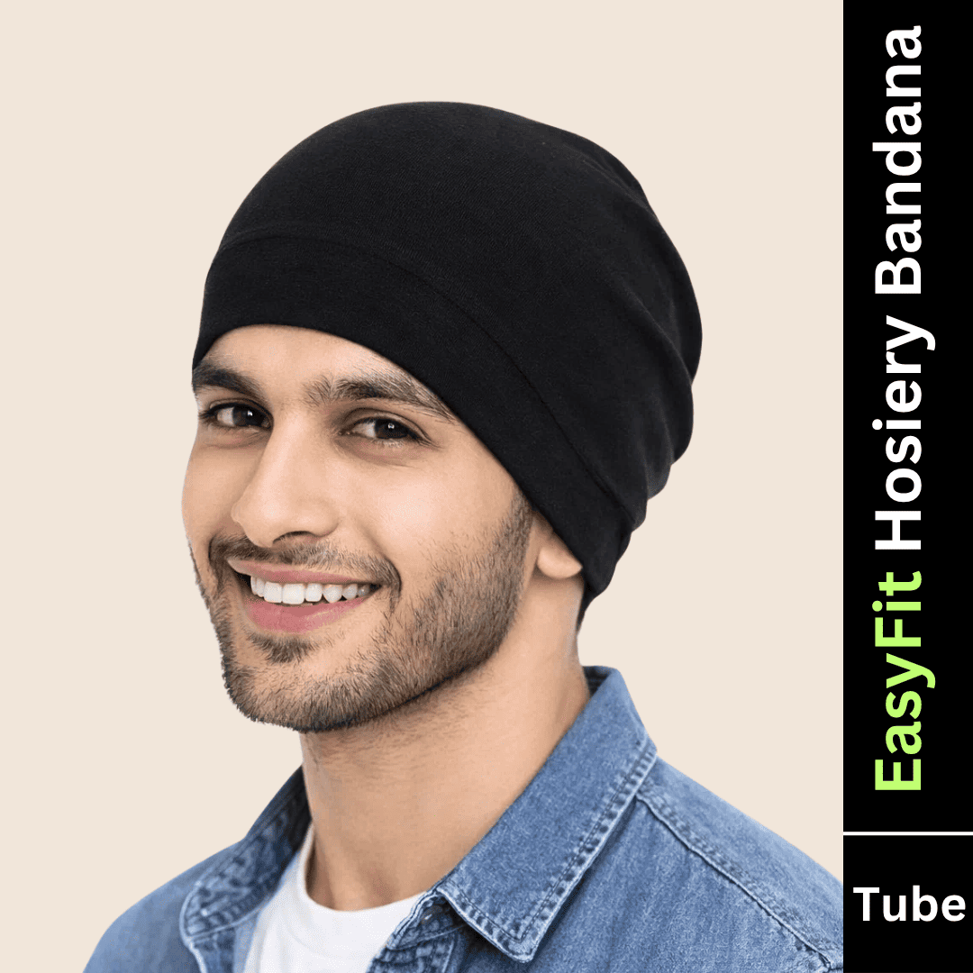 EasyFit Hosiery Bandana - Comfort Fit Stretchable Tube Bandana