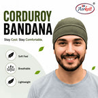corduroy bandana soft and lightweight 