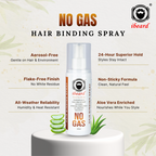 iBeard No Gas Hair & Beard Binding Spray bottle front view