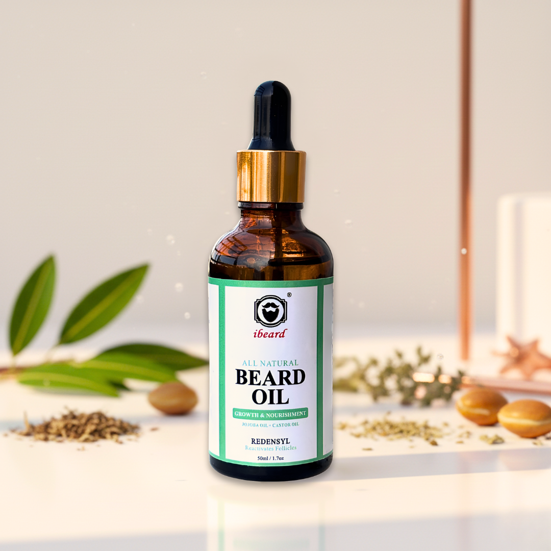 ibeard - Natural Beard Growth Oil (50ml)