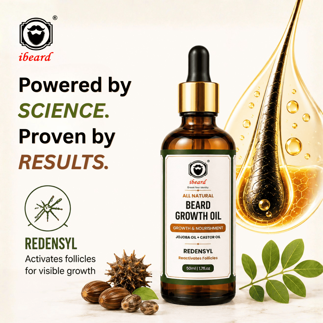 best quality natural and effective beard oil for beard hairfall and beard patchiness