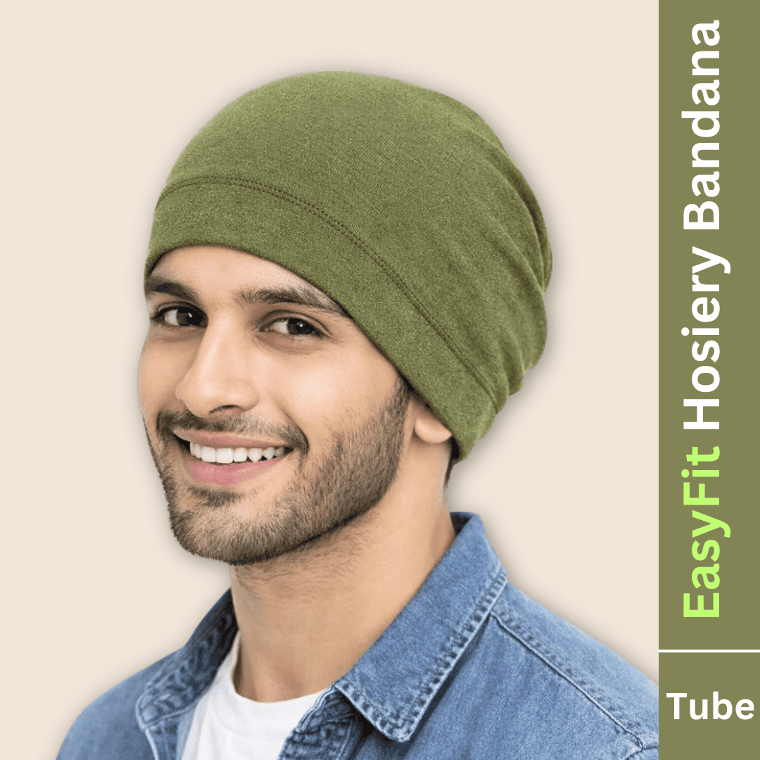 EasyFit Hosiery Bandana - Comfort Fit Stretchable Tube Bandana