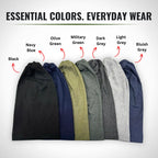 plain hosiery beanie available in 7 classic colors
