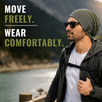 plain hosiery beanie lightweight for men and women