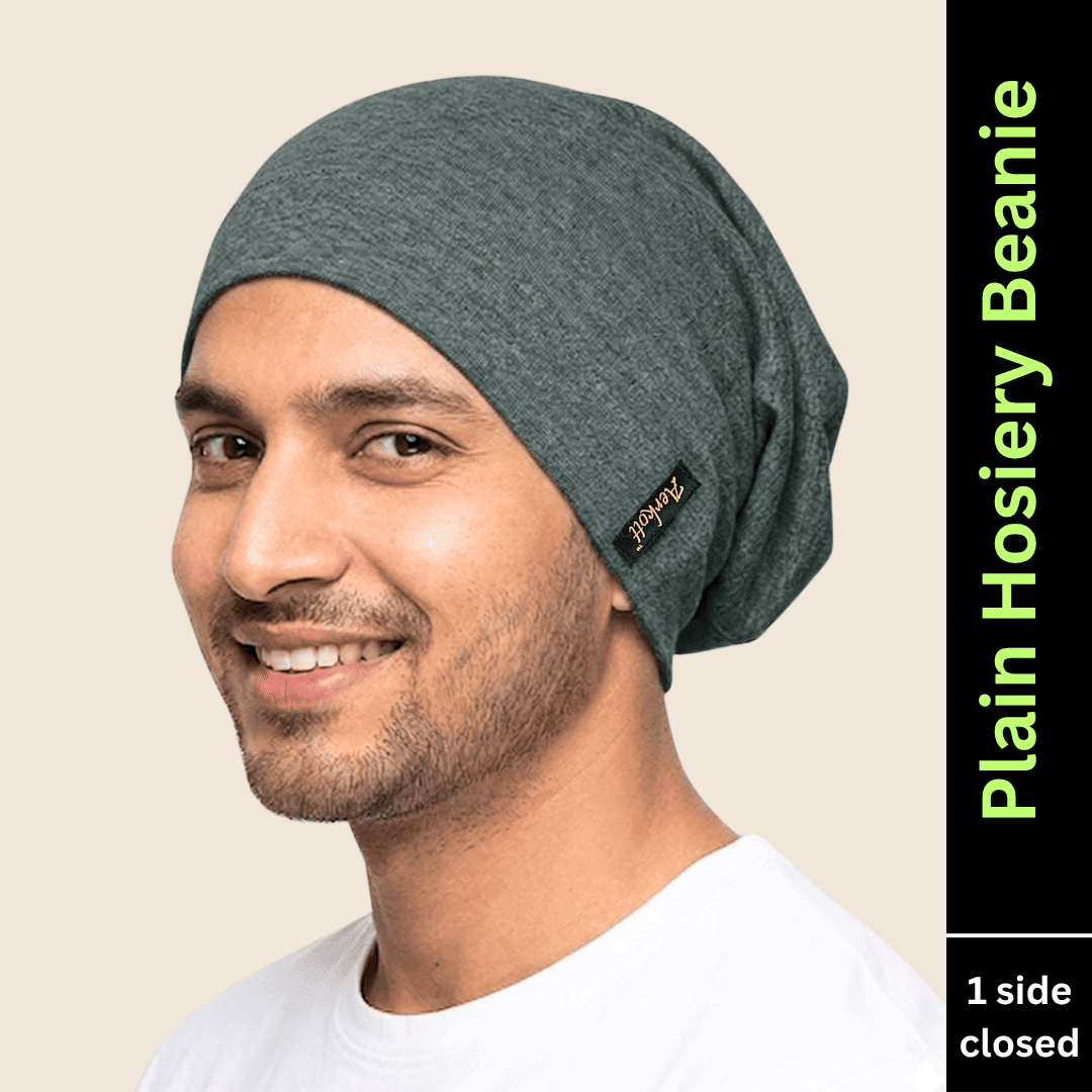 Hosiery Plain Beanie