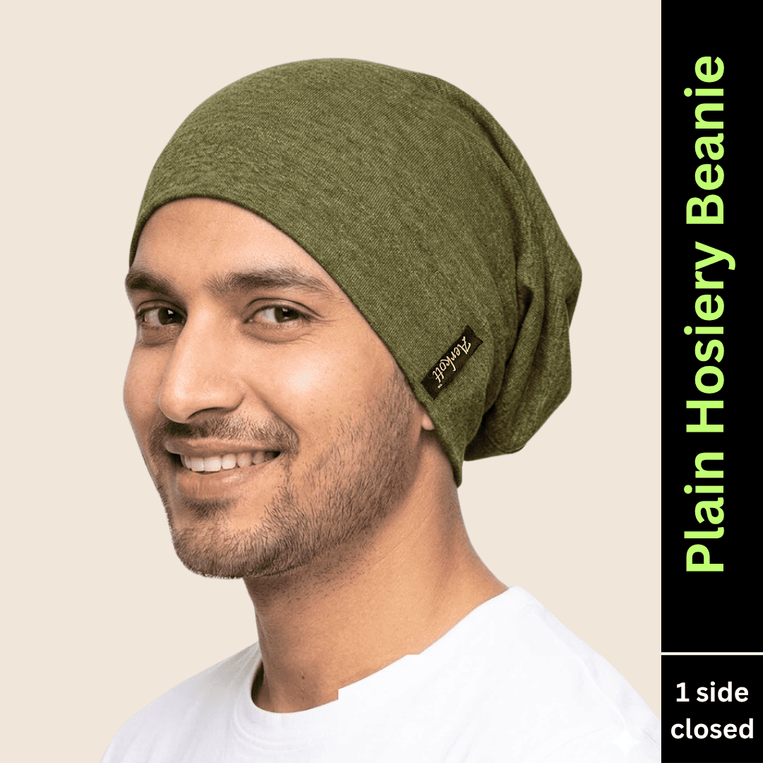 Hosiery Plain Beanie