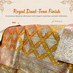 Pure Banarasi silk Rumala Sahib double set with 2 Rumala and 2 Palki Sahib cloths