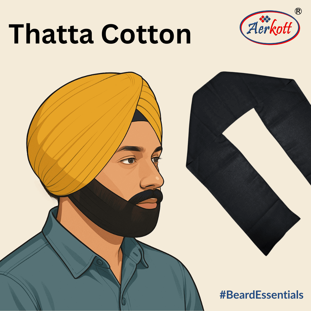 cotton thathi for sikh beard