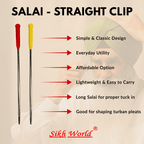 tiger hair baz 16cm salai straight clip features