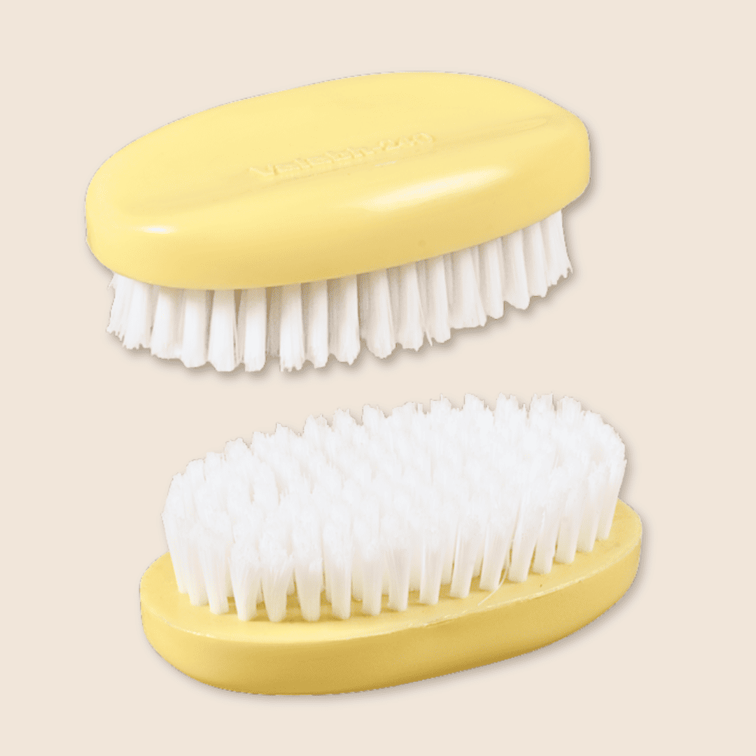 vallabh plastic beard brush no 240 white bristles