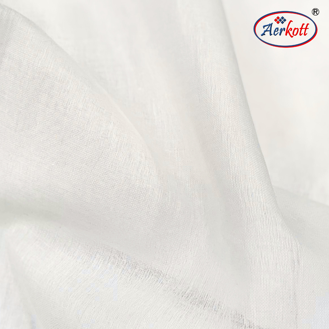 white f74 mulmull turban fabric cloth