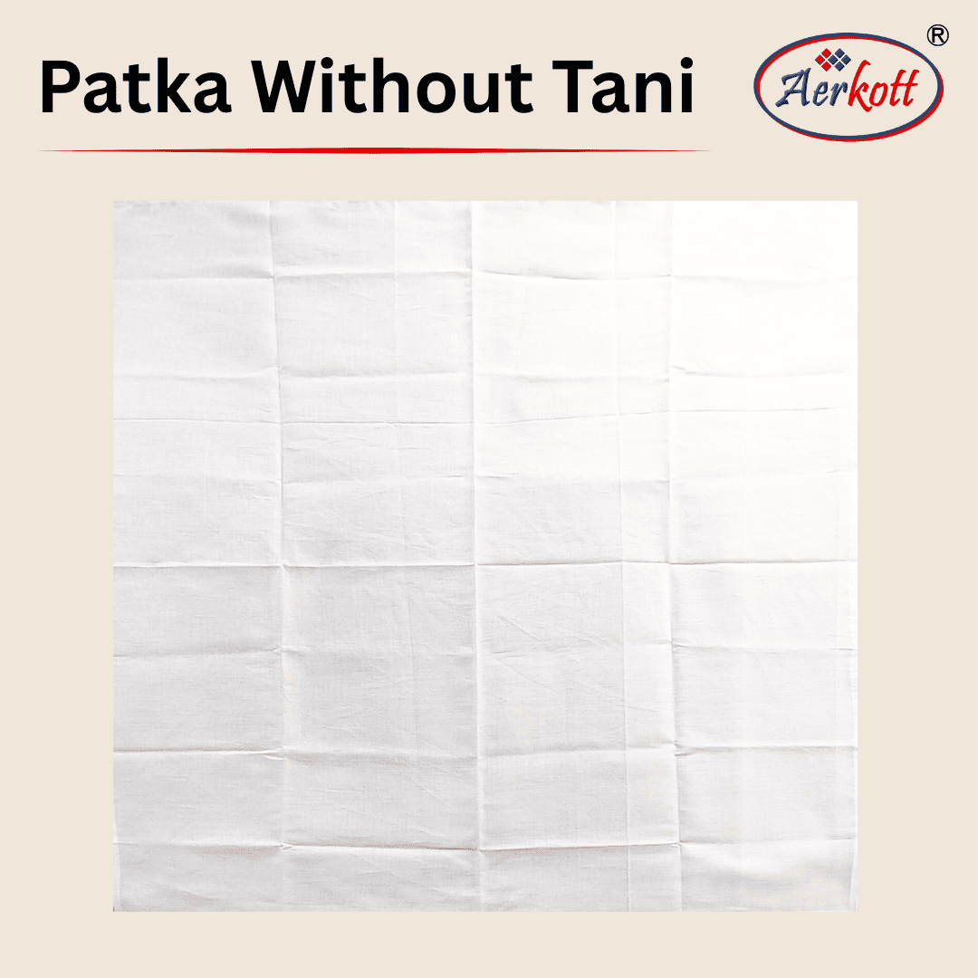Plain Cotton Dastar (Without Tani/Strings)